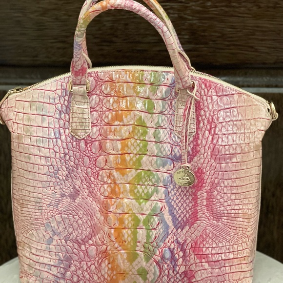 Brahmin Large Duxbury Satchel Optimism Melbourne Bag NWT - Picture 4 of 10